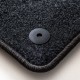 Alfombras de Moqueta,  Audi A1 (2018-2021), Color Negro, Calidad Standard, REF: AD0004S5N