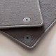 Alfombras de Moqueta,  Audi A1 (2018-2021), Color Gris claro, Calidad Premium, REF: AD0004P5G