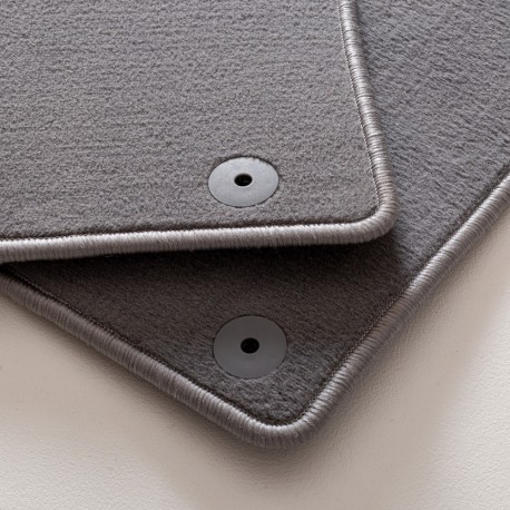 Alfombras de Moqueta,  Audi A1 (2018-2021), Color Gris claro, Calidad Premium, REF: AD0004P5G