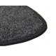 Alfombras de Moqueta,  Fiat 500 (2008-2019), Color Gris Jaspeado, Calidad Standard, REF: FT0002S5GJ