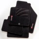 Alfombras de Moqueta,  Honda ACCORD (2008-2012), Color Negro, Calidad Standard, REF: HN0004S5N