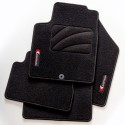 Alfombras de Moqueta,  Jeep WRANGLER YJ (1986-1995), Color Negro, Calidad Standard, REF: JE0014S5N