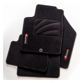 Alfombras de Moqueta,  Ssangyong KYRON (2005-2009), Color Negro, Calidad Standard, REF: SS0003S5N