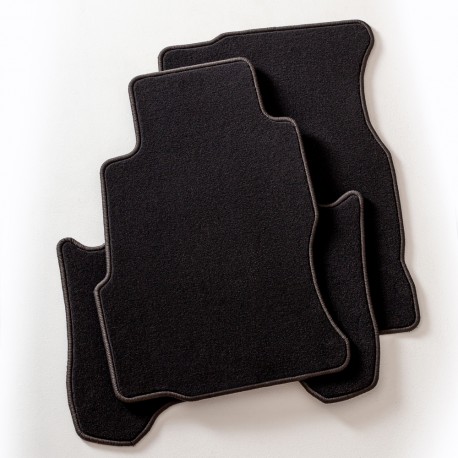 Alfombras de Moqueta,  Toyota HILUX (2012-2017), Color Negro, Calidad Premium, REF: TY0021P5N