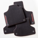 Alfombras de Moqueta,  Chevrolet Spark (2010-2015), Color Negro, Calidad Limited Edition, REF: CH0011L5N