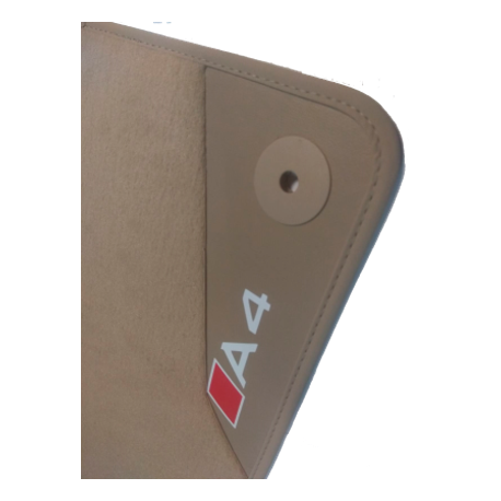 Alfombras de Moqueta,  Audi E-TRON (2019-Presente), Color Beige, Calidad Limited Edition, REF: AD0035L5B