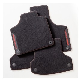 Alfombras de Moqueta,  Audi A4 B7 (2004-2008), Color Antracita, Calidad Limited Edition, REF: AD0013L5A