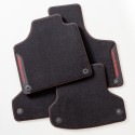 Alfombras de Moqueta,  Audi A4 B5 (1995-2001), Color Antracita, Calidad Limited Edition, REF: AD0011L5A