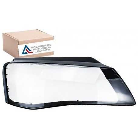 Cristal de faro delantero izquierdo para Audi A8 D4 (10-13)