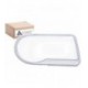 Cristal de faro delantero izquierdo para Chrysler 300C I (04-10)