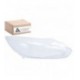 Cristal de faro delantero izquierdo para Ford Focus III (11-14)