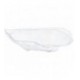 Cristal de faro delantero izquierdo para Ford Mustang VI Lift (19-21)