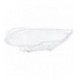 Cristal de faro delantero izquierdo para Ford Mustang VI Lift (19-21)