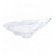 Cristal de faro delantero izquierdo para Mazda 3 III (13-16)