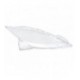 Cristal de faro delantero izquierdo para MAZDA 6 II Lift (10-12)