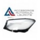 Cristal de faro delantero izquierdo para Mercedes GLA I 156 (15-18)