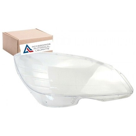 Cristal de faro delantero izquierdo para Mercedes Clase-C W204 (06-10)