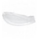 Cristal de faro delantero izquierdo para VW Golf 6 VI MK6 (08-16)