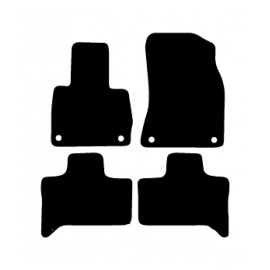 Alfombras de Moqueta,  BMW E53 X5 (1999-2007), Color Negro, Calidad Standard, REF: BW0010S2N