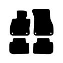 Alfombras de Moqueta,  BMW F40 SERIE 1 5 PUERTAS (2019-Presente), Color Negro, Calidad Standard, REF: BW0056S2N
