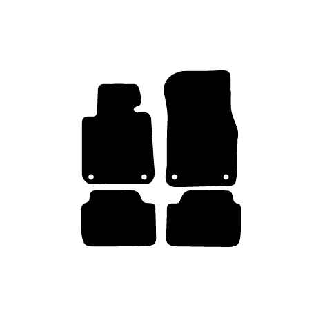 Alfombras de Moqueta,  BMW F21 SERIE 1 3 PUERTAS (2012-Presente), Color Negro, Calidad Standard, REF: BW0044S2N