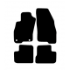 Alfombras de Moqueta,  Fiat SCUDO (1996-2006), Color Negro, Calidad Standard, REF: FT0030S2N