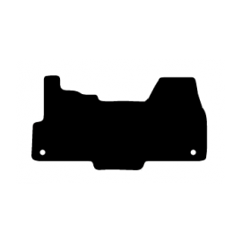 Alfombras de Moqueta,  Fiat DUCATO FURGON (2006-2014), Color Negro, Calidad Standard, REF: FT0018S2N