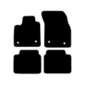 Alfombras de Moqueta,  Ford FOCUS IV Familiar y 5 puertas (2018-Presente), Color Negro, Calidad Standard, REF: FD0021S2N