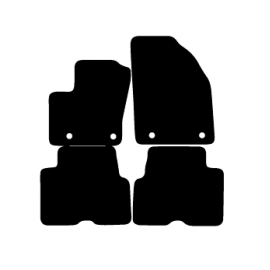 Alfombras de Moqueta,  Ford C-MAX (2003-2010), Color Negro, Calidad Standard, REF: FD0002S2N