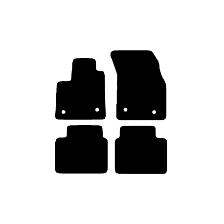 Alfombras de Moqueta,  Ford FOCUS IV Cross Active (2018-Presente), Color Negro, Calidad Standard, REF: FD0020S2N