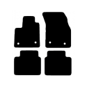 Alfombras de Moqueta,  Ford FOCUS IV Cross Active (2018-Presente), Color Negro, Calidad Standard, REF: FD0020S2N