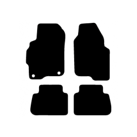 Alfombras de Moqueta,  Ford MONDEO (1996-2000), Color Negro, Calidad Standard, REF: FD0029S2N