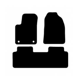 Alfombras de Moqueta,  Hyundai MATRIX (2001-2010), Color Negro, Calidad Standard, REF: HY0034S2N