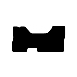 Alfombras de Moqueta,  Iveco Daily (2006-2014), Color Negro, Calidad Standard, REF: IV0002S2N