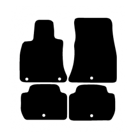Alfombras de Moqueta,  Kia STINGER (Desde 2017), Color Negro, Calidad Standard, REF: KI0039S2N