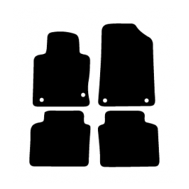 Alfombras de Moqueta,  Kia OPTIMA (2015-Presente), Color Negro, Calidad Standard, REF: KI0016S2N