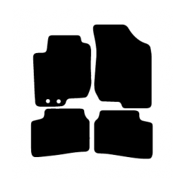 Alfombras de Moqueta,  Kia PRO CEE´D (2009-2013), Color Negro, Calidad Standard, REF: KI0022S2N