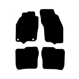 Alfombras de Moqueta,  Mitsubishi CARISMA (1995-2001), Color Negro, Calidad Standard, REF: MH0003S2N