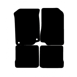 Alfombras de Moqueta,  Seat TOLEDO MK1 (1991-1999), Color Negro, Calidad Standard, REF: ST0020S2N
