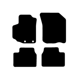 Alfombras de Moqueta,  Suzuki SX4 (2006-2014), Color Negro, Calidad Standard, REF: SZ0011S2N