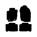 Alfombras de Moqueta,  Toyota RAV 4 HYBRID (2016-2019), Color Negro, Calidad Standard, REF: TY0038S2N