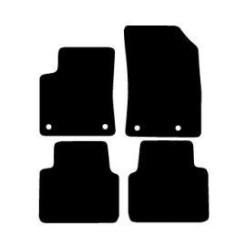 Alfombras de Moqueta,  Citroen C3 AIRCROSS (2017-Presente), Color Gris Jaspeado, Calidad Standard, REF: CT0012S2GJ