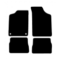 Alfombras de Moqueta,  Citroen AX (1986-1998), Color Gris Jaspeado, Calidad Standard, REF: CT0002S2GJ