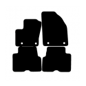 Alfombras de Moqueta,  Ford C-MAX (2003-2010), Color Gris Jaspeado, Calidad Standard, REF: FD0002S2GJ