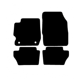 Alfombras de Moqueta,  Ford KA+ (2016-Presente), Color Gris Jaspeado, Calidad Standard, REF: FD0026S2GJ