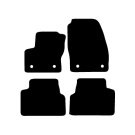 Alfombras de Moqueta,  Ford C-MAX Y GRAND C-MAX (2010-2019), Color Gris Jaspeado, Calidad Standard, REF: FD0003S2GJ