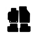 Alfombras de Moqueta,  Honda HR-V (5 PUERTAS 1998-2006), Color Gris Jaspeado, Calidad Standard, REF: HN0019S2GJ