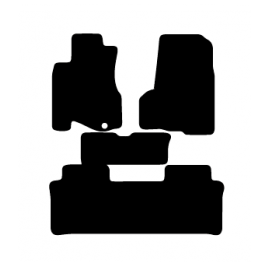 Alfombras de Moqueta,  Honda CR-V (2001-2006), Color Gris Jaspeado, Calidad Standard, REF: HN0013S2GJ
