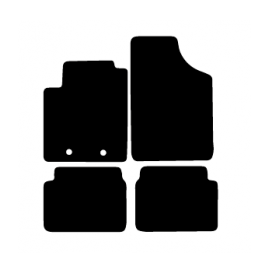 Alfombras de Moqueta,  Hyundai I10 (2008-2013), Color Gris Jaspeado, Calidad Standard, REF: HY0035S2GJ