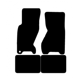 Alfombras de Moqueta,  Jeep GRAND CHEROKEE (1998-2004), Color Gris Jaspeado, Calidad Standard, REF: JE0007S2GJ